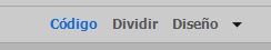 Tipos de vista en Dreamweaver
